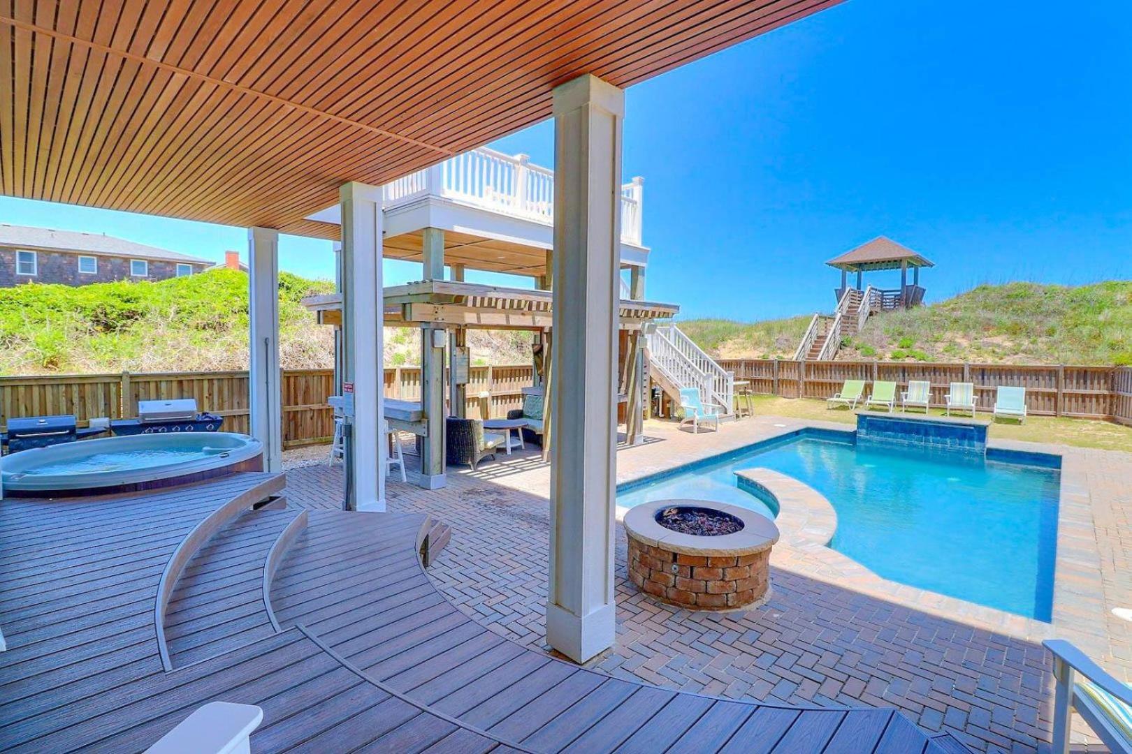 6007 Happy Sol Oceanfront Heatable Pool Villa Нагс Хед Екстериор снимка